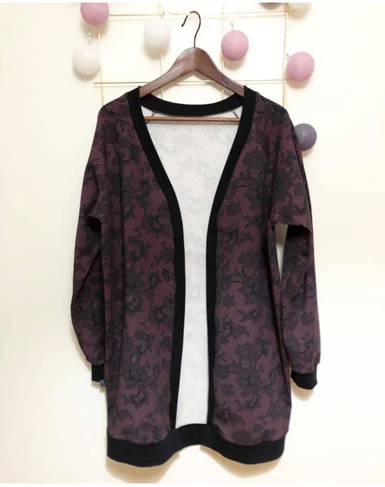 The BaumwULLE Cardigan Strl 34-56 Pappersmönster