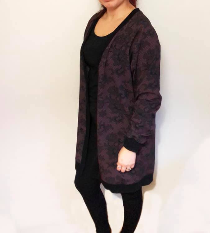 The BaumwULLE Cardigan Strl 34-56 PDF-mönster