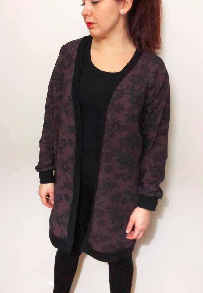 The BaumwULLE Cardigan Strl 34-56 PDF-mönster