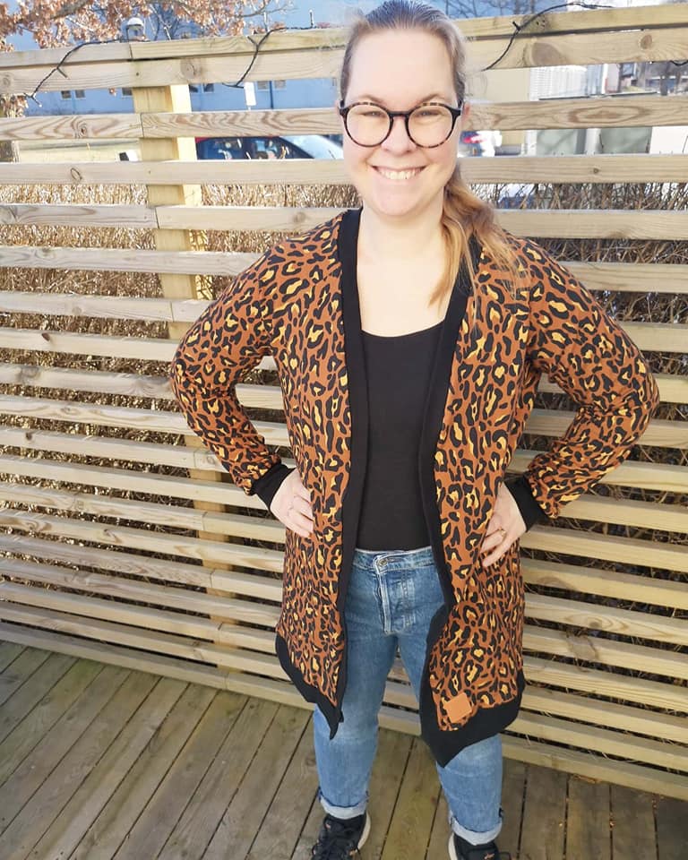 The BaumwULLE Cardigan Strl 34-56 PDF-mönster