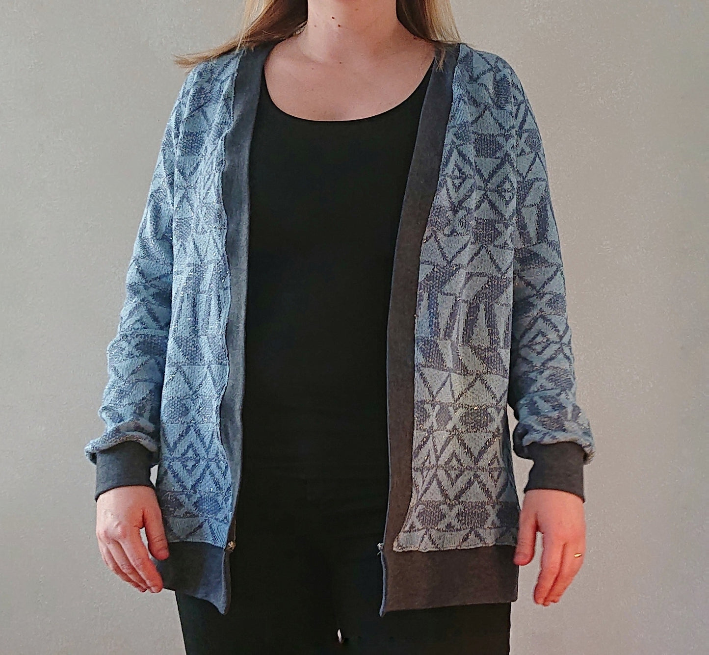 The BaumwULLE Cardigan Strl 34-56 PDF-mönster