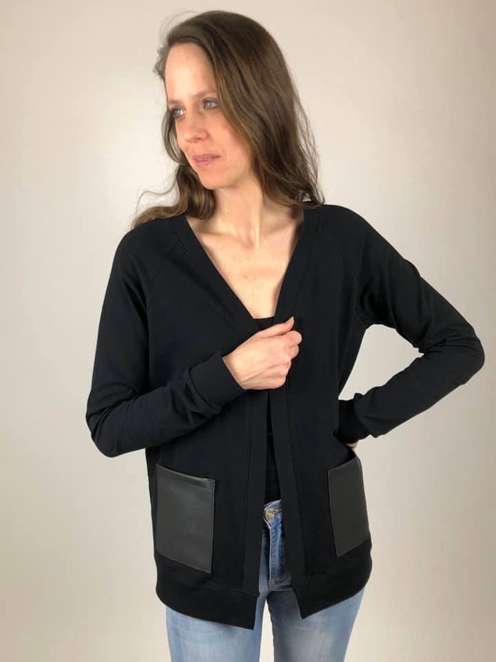 The BaumwULLE Cardigan Strl 34-56 PDF-mönster