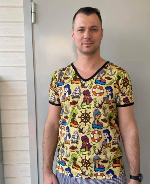 Muscle Maker strl 2XS-4XL Pappersmönster