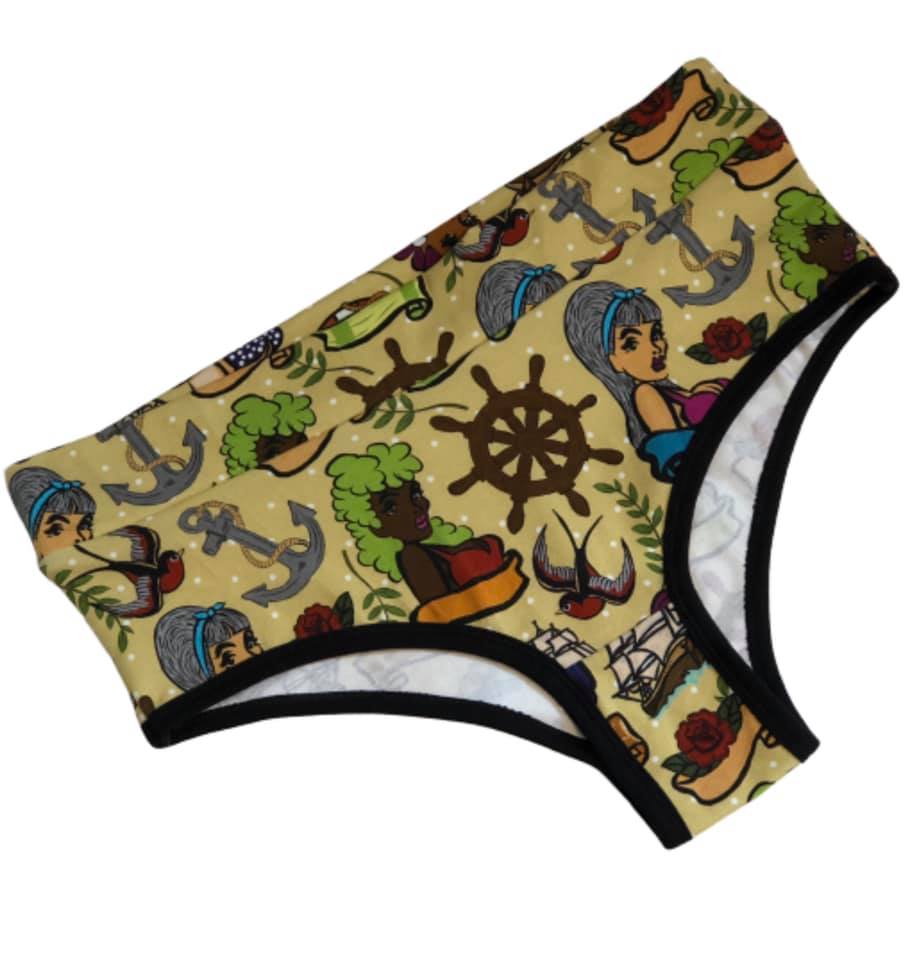 Everyday Underwear Strl 2XS-4XL PDF-mönster