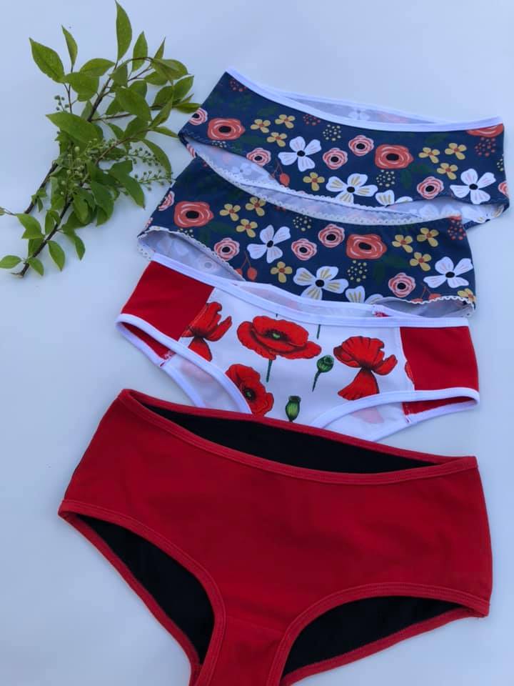 Everyday Underwear Strl 2XS-4XL PDF-mönster