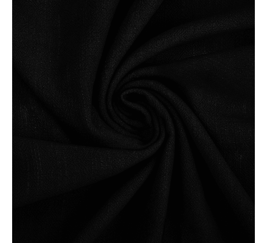 Vävd Linne-Viscose Black