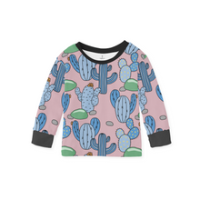 Cactus Pink/Blue GOTS Sweatshirt/College