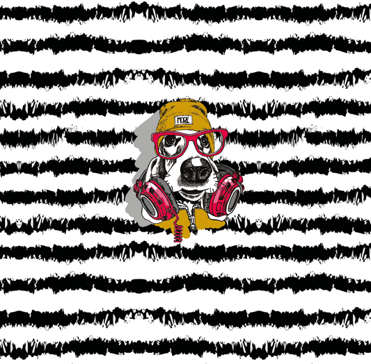 Doggy Dog Fullbreddspanel White GOTS-Trikå/Jersey
