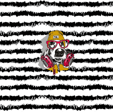 Doggy Dog Fullbreddspanel White GOTS-Trikå/Jersey