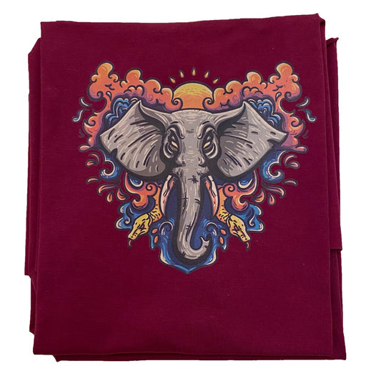 Barnpanel Elephant Purplink Trikå/Jersey