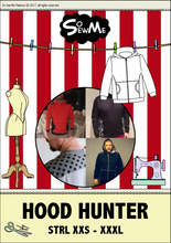 Hood Hunter strl XXS-XXXL Pappersmönster