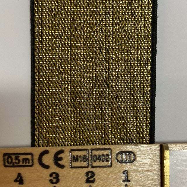 Jacquard-resår Metallic