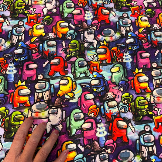 Among Us Öglad Jogging/French Terry