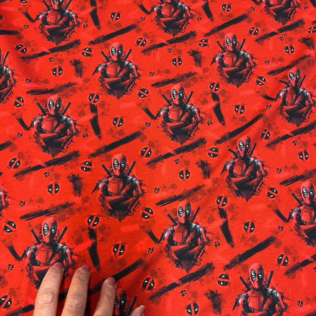 Deadpool Öglad Jogging/French Terry