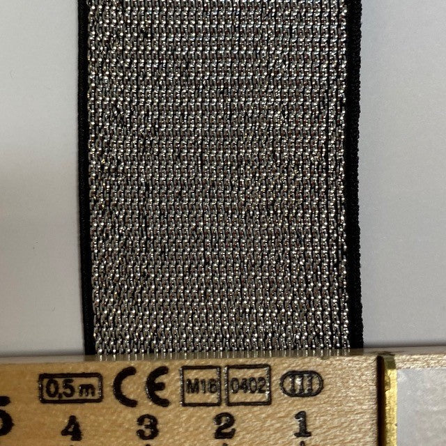 Jacquard-resår Metallic