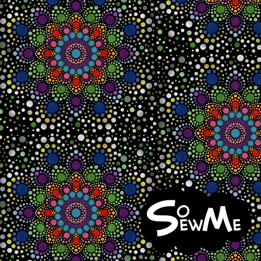 Pearl Mandala Big GOTS-Trikå/Jersey