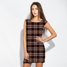 Tartan Black/Grey GOTS-Trikå/Jersey