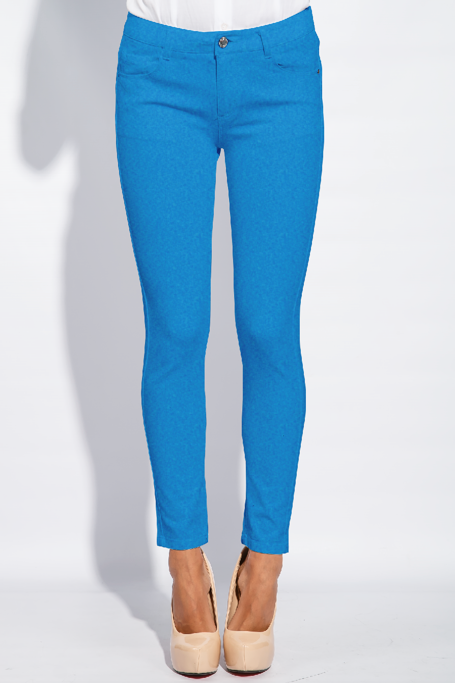 Denimlook Vibrant Blue GOTS-Jogging/French Terry