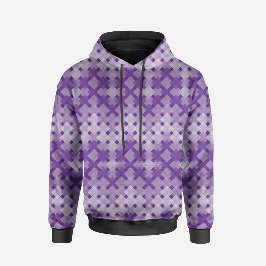 Mostly10 Chevron Purple GOTS-Trikå/Jersey