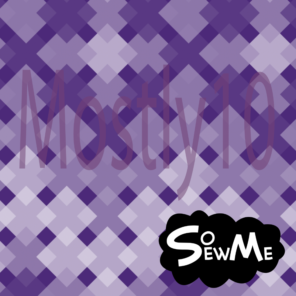 Mostly10 Chevron Purple GOTS-Trikå/Jersey