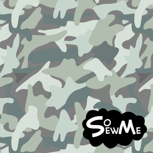 Soft Camo Green GOTS-Trikå/Jersey
