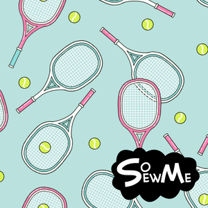 Tennis Summer Mint GOTS-Trikå/Jersey