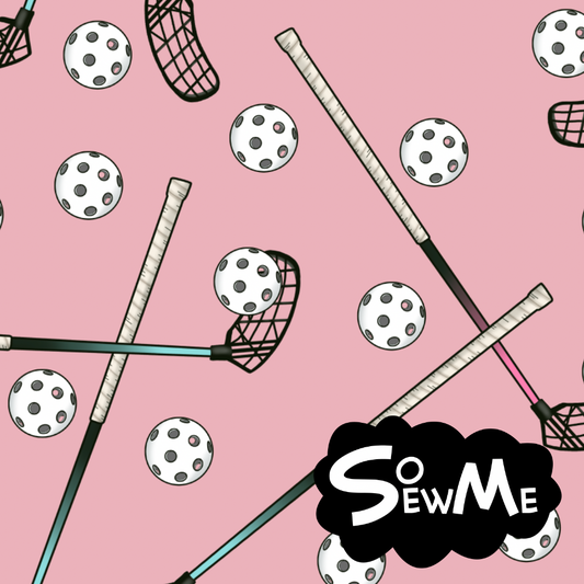 Innebandy Summer Pink GOTS-Jogging/French Terry
