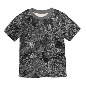 Inspired Mono Flowers GOTS-Jogging/French Terry