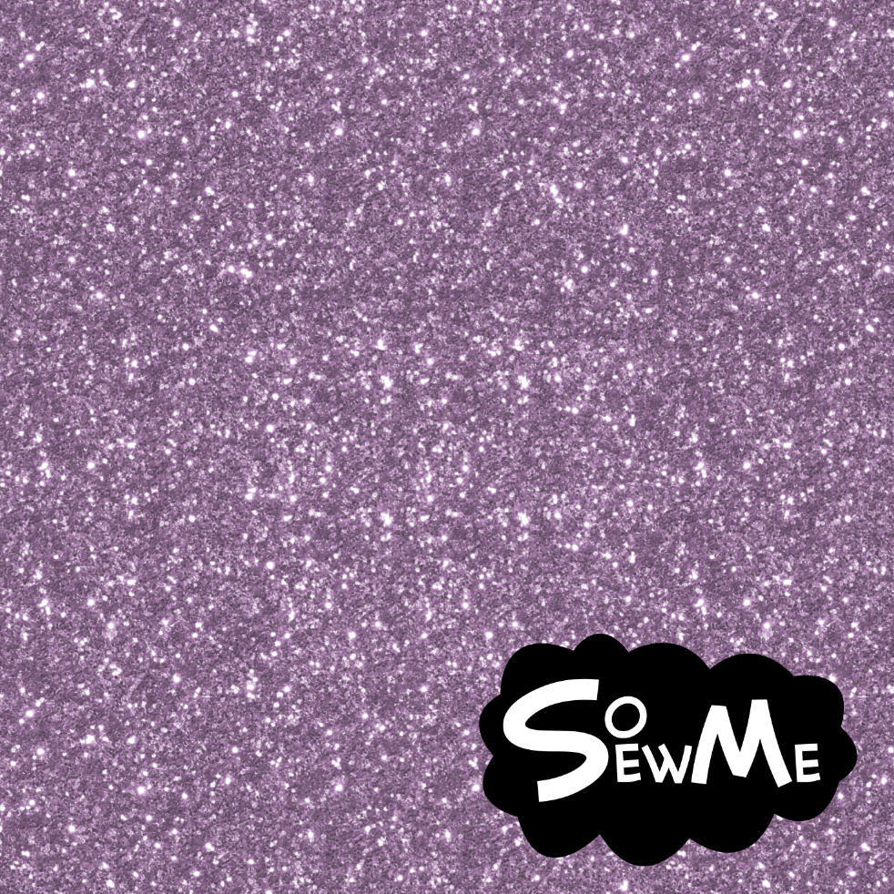 Chunky Glitter Illusion Purple GOTS-Trikå/Jersey
