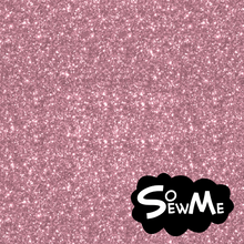 Chunky Glitter Illusion Pink GOTS-Trikå/Jersey
