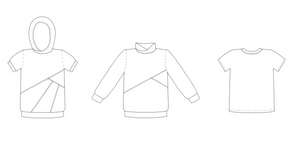 Sunshine Shirt Strl 62-170 Pappersmönster