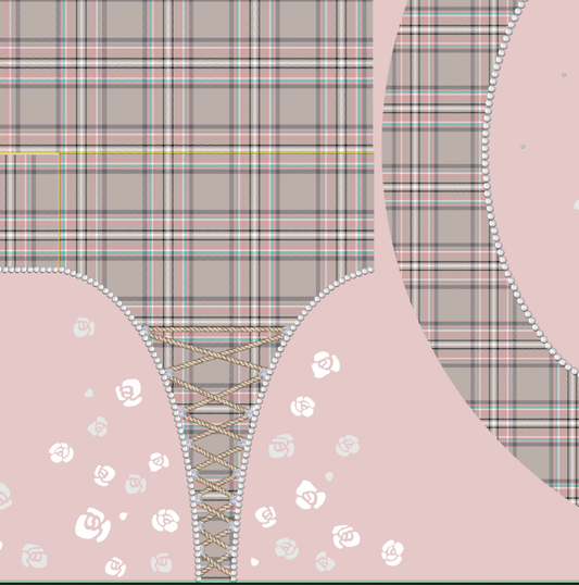 Prinsesspanel 2.0 Powder Pink Trikå/Jersey