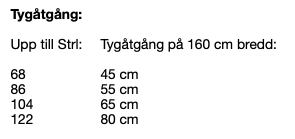 The JoyfUL(LE) Junior Jeans Strl 56-122 Pappersmönster