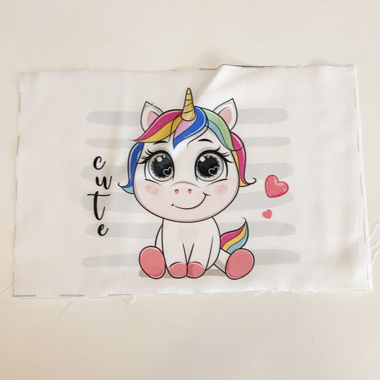 Munskyddspanel Cute Unicorn