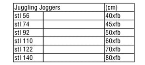 Juggling Joggers Strl 56-140 PDF-mönster
