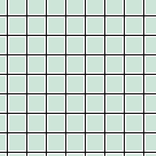 Rabbit Grid Mint Trikå/Jersey
