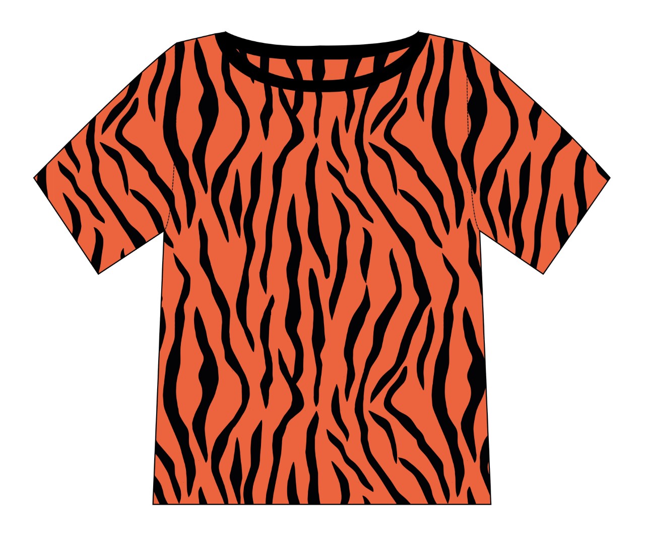 Tiger Orange Trikå/Jersey