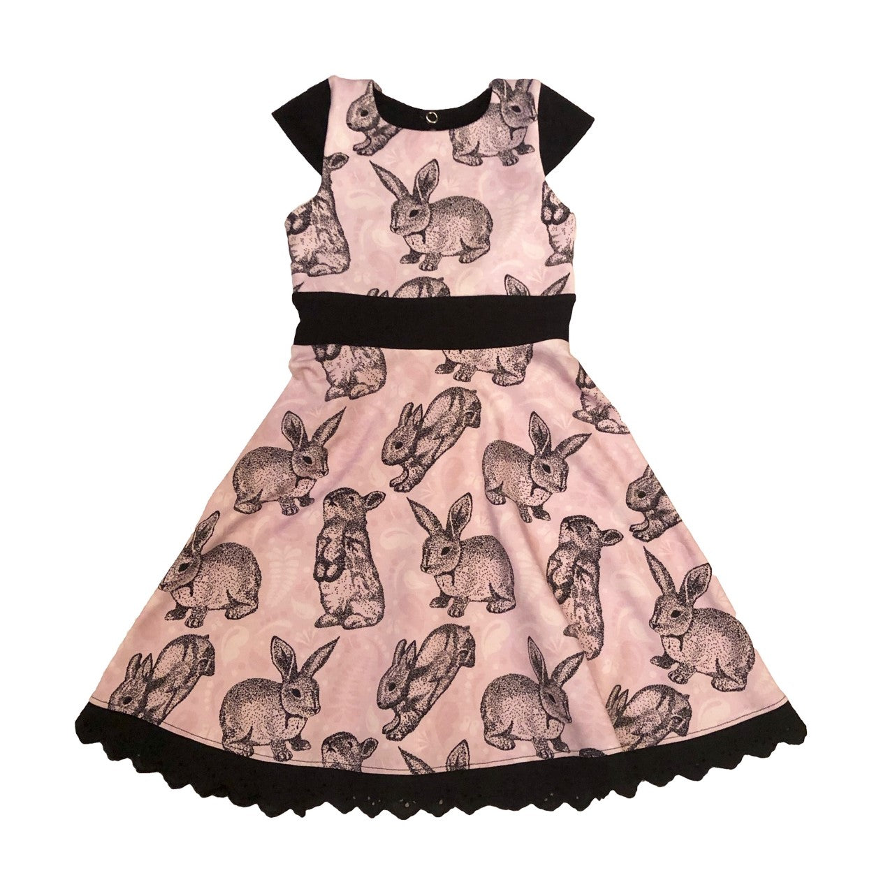 Blueberry Bell Dress Strl 80-164 PDF-mönster