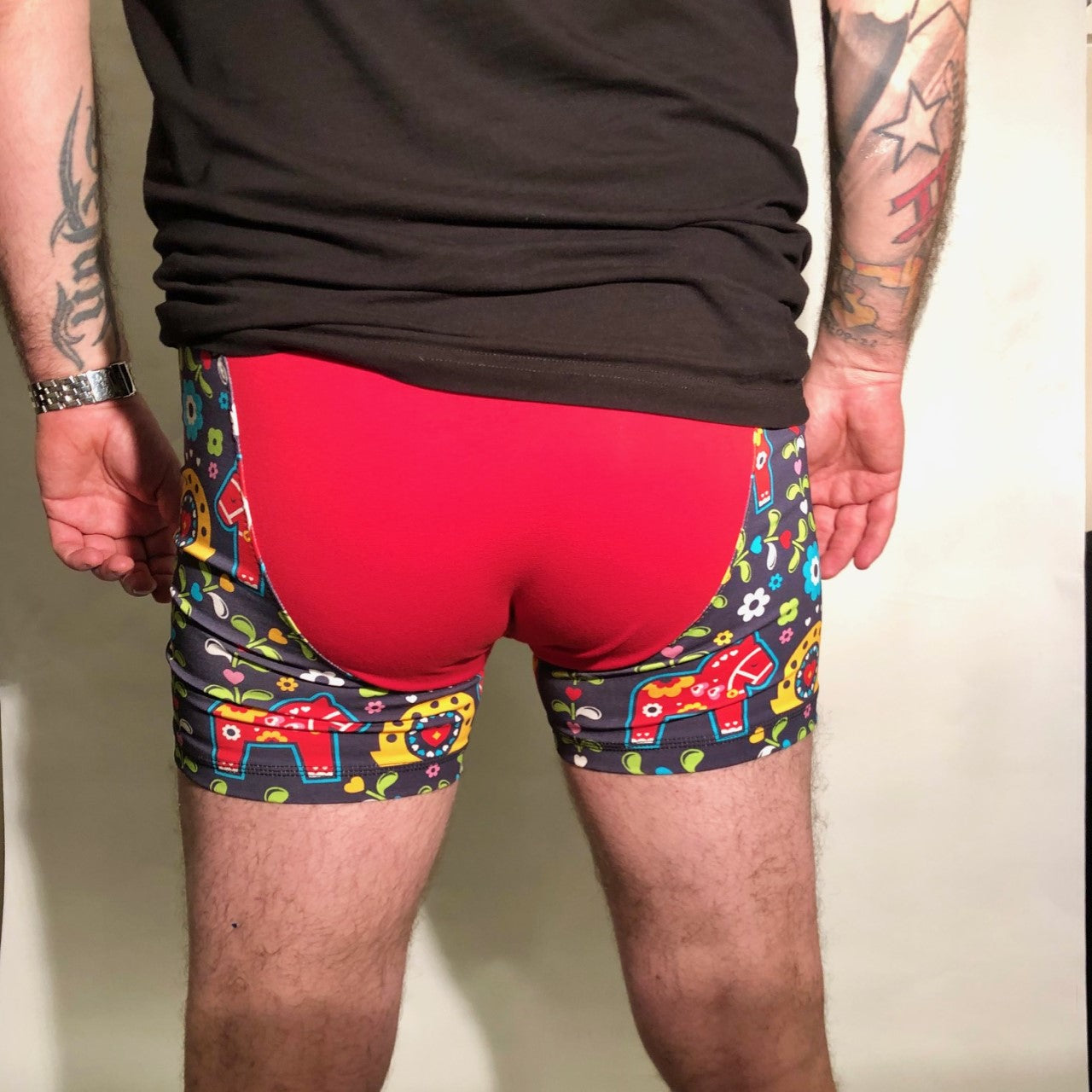 Big Bad Boxers Strl 2XS-4XL PDF-mönster