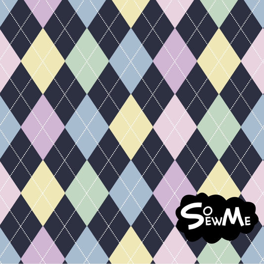 Argyle Pastel Trikå/Jersey