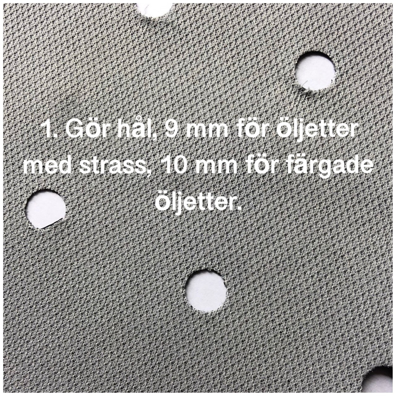 Öljetter 10 mm innerdiameter, 16-pack